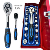 Set orodja za čep oljne karterje – 18 delov